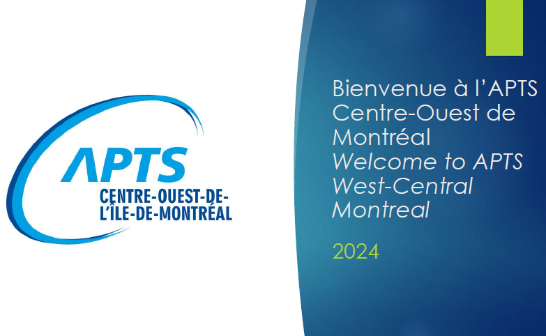 Guide d'accueil pour nouvelles personnes membres APTS Guide d'accueil pour nouvelles personnes membres APTS