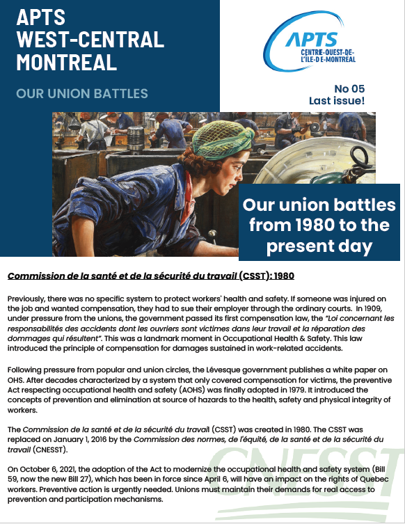 Our Union Battles 5: from 1980 to today Our Union Battles 5: from 1980 to today