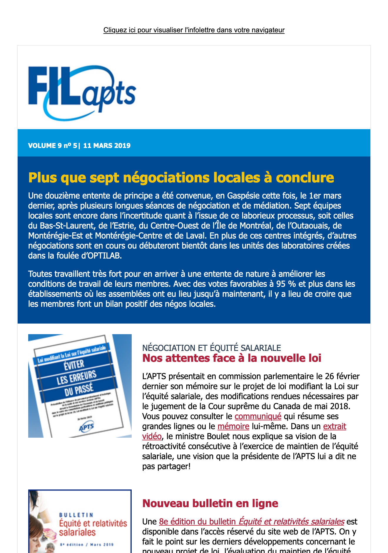 FIL@pts | vol. 9 no 5 Négos locales: ça sent la fin FIL@pts | vol. 9 no 5 Négos locales: ça sent la fin