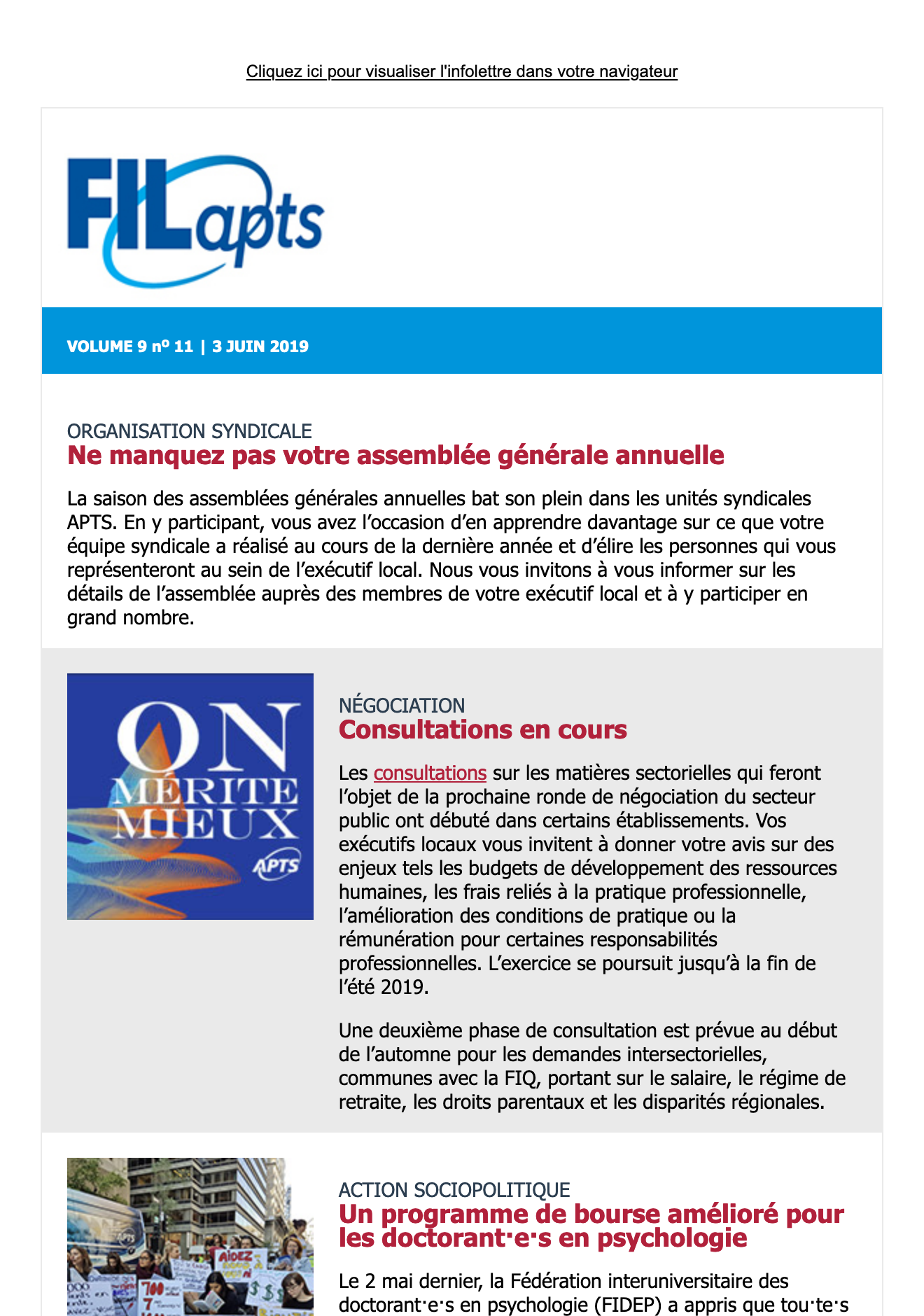 FIL@pts | vol. 9 no 11 Aux urnes, syndiqué·e·s FIL@pts | vol. 9 no 11 Aux urnes, syndiqué·e·s