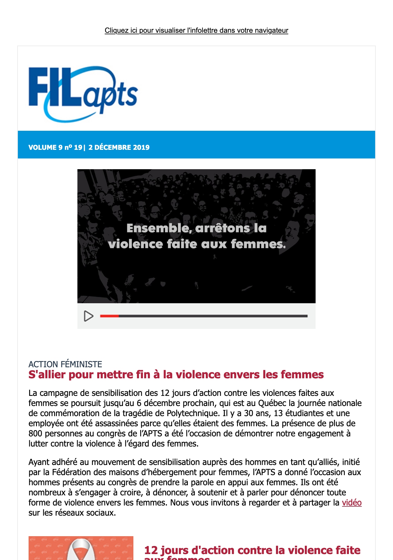 FIL@pts | vol. 9 no 19 S’allier pour protéger les femmes FIL@pts | vol. 9 no 19 S’allier pour protéger les femmes