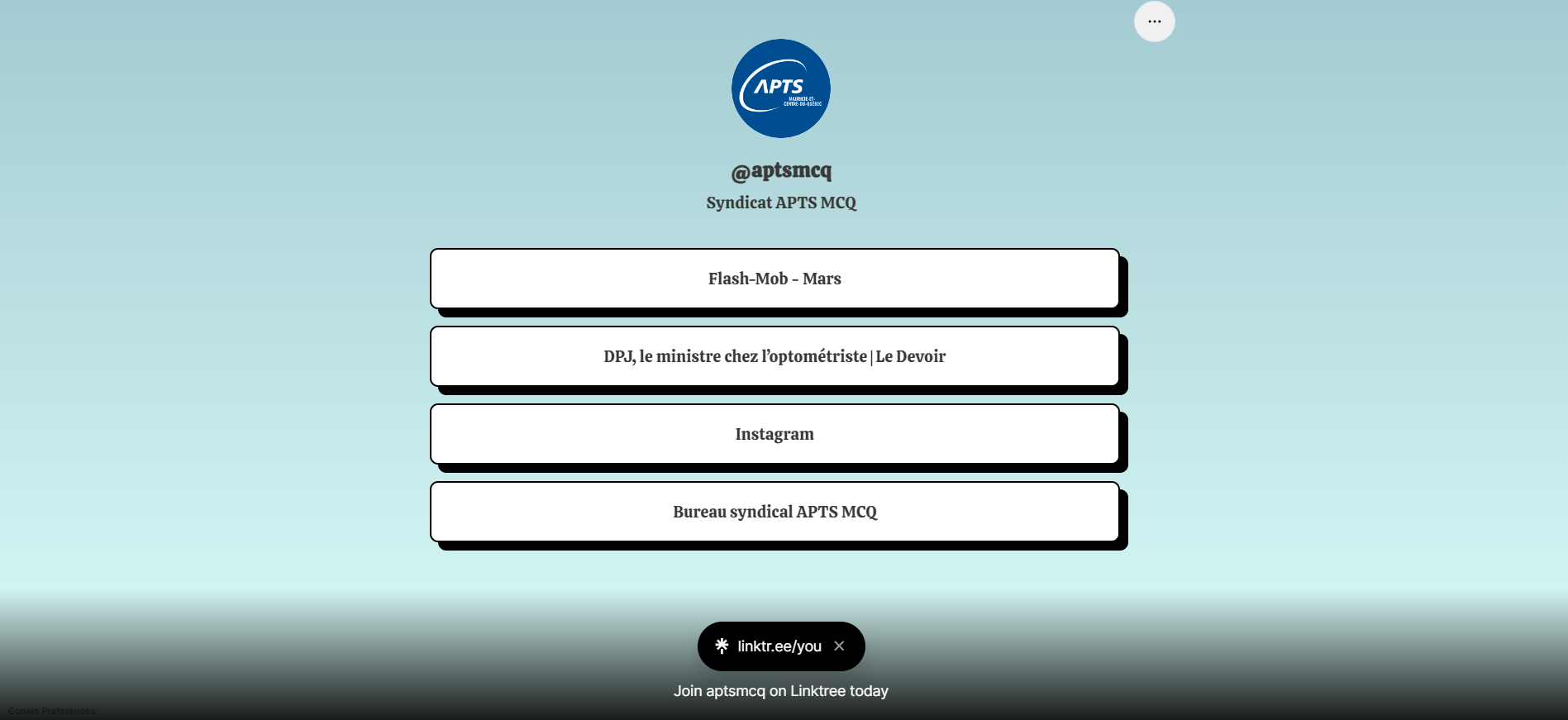 Lien linktr.ee pour voir plus de contenu ! - APTS Lien linktr.ee pour voir plus de contenu ! - APTS