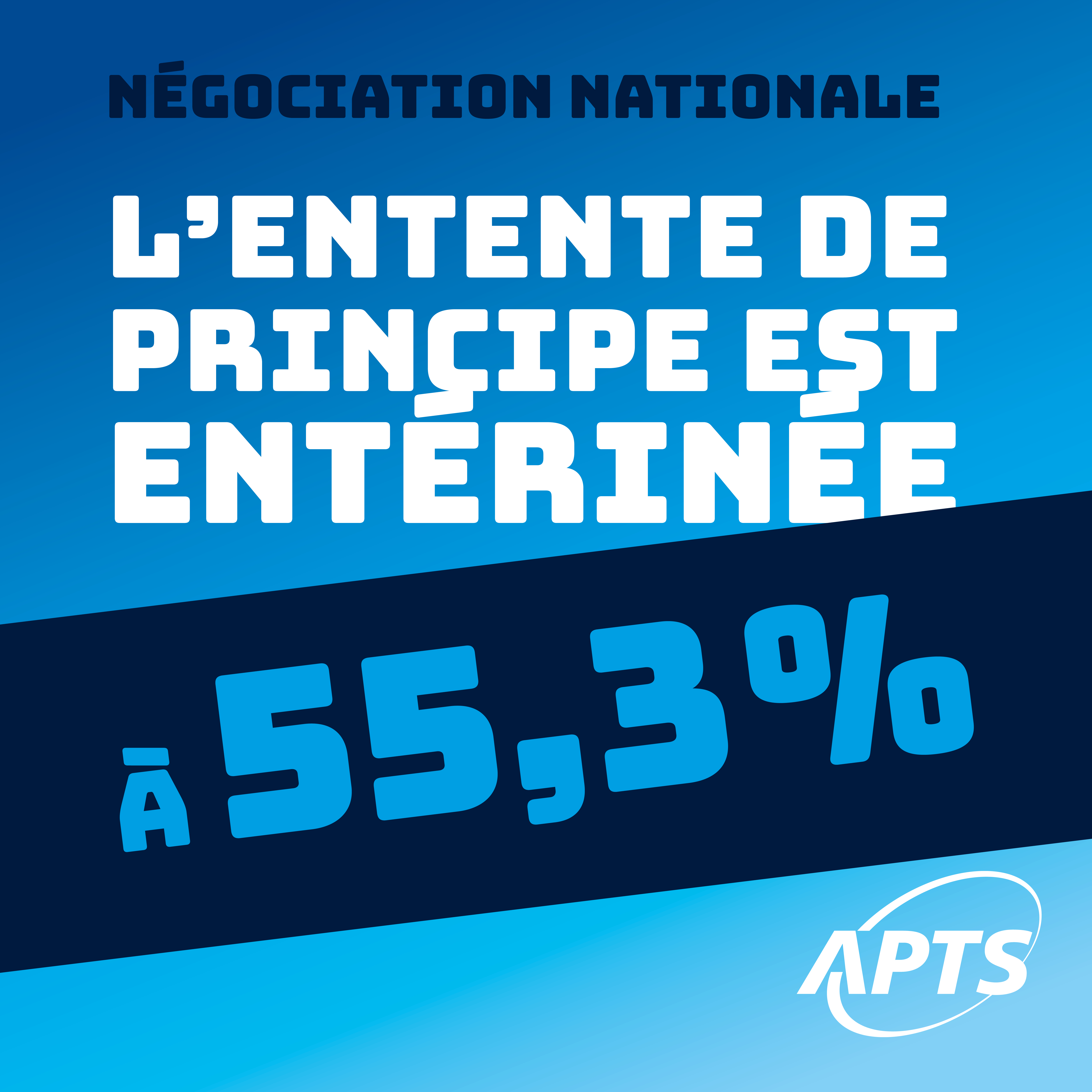 Négociations | Les membres de l’APTS entérinent l’entente de principe à 55,3% - APTS Négociations | Les membres de l’APTS entérinent l’entente de principe à 55,3% - APTS