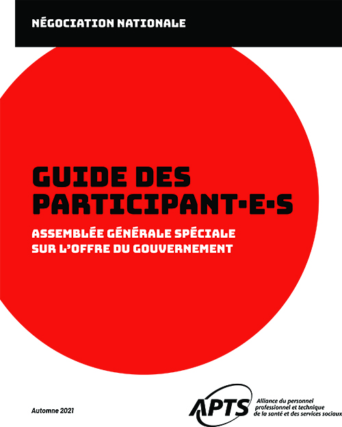 Guide participants AGS  APTS automne 2021 Guide participants AGS  APTS automne 2021