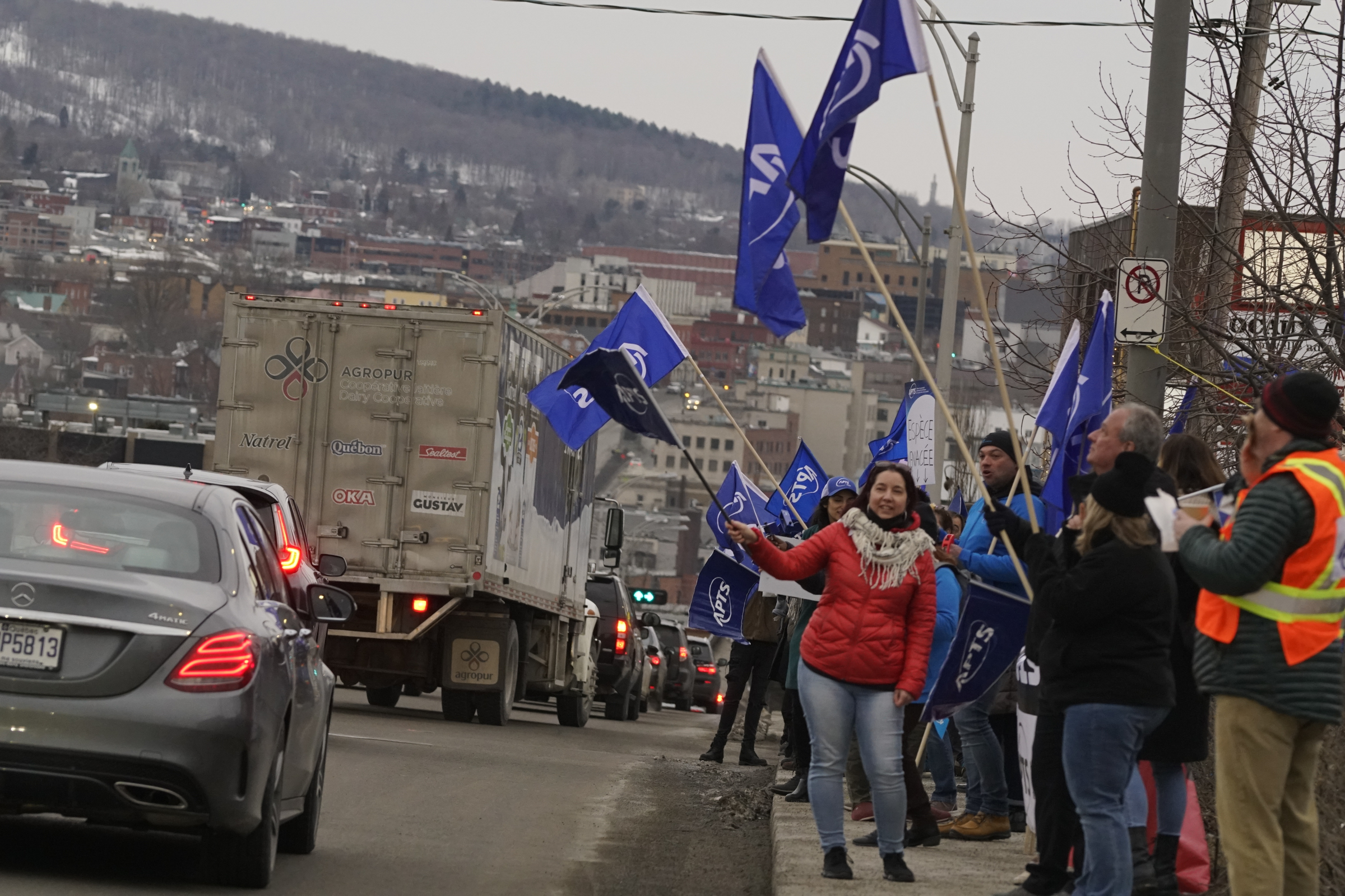 Image En quête d’une réelle reconnaissance:  manifestation à Sherbrooke
