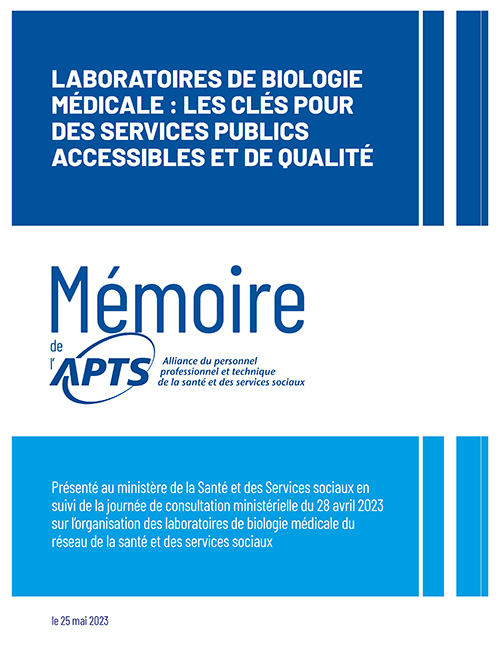Mémoire OPTILAB | Laboratoires de biologie médicale : les clés pour des services publics accessibles et de qualité - mai 2023 Mémoire OPTILAB | Laboratoires de biologie médicale : les clés pour des services publics accessibles et de qualité - mai 2023
