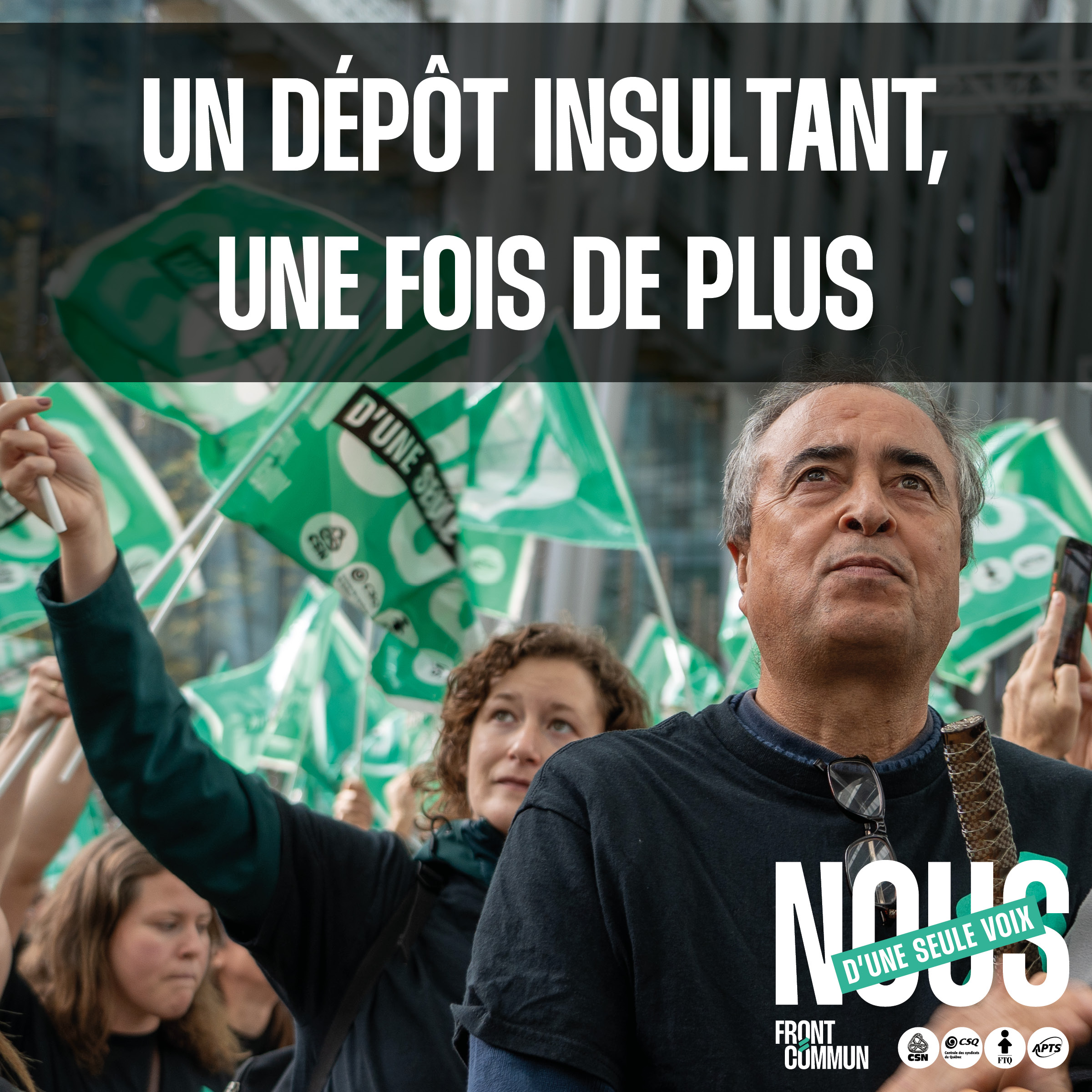 Négociation dans le secteur public | Un dépôt insultant, une fois de plus - APTS Négociation dans le secteur public | Un dépôt insultant, une fois de plus - APTS