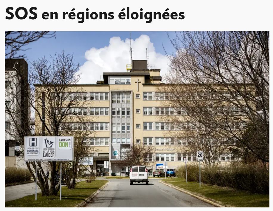 SOS en régions éloignées - APTS SOS en régions éloignées - APTS
