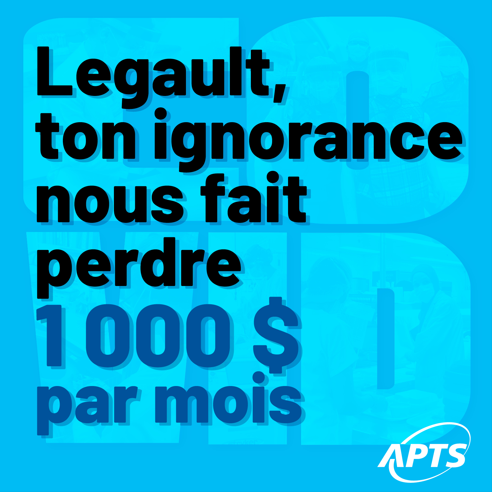 Prime COVID | L’APTS demande un traitement juste et équitable pour ses membres - APTS Prime COVID | L’APTS demande un traitement juste et équitable pour ses membres - APTS