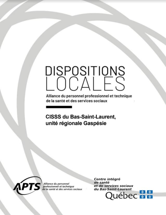 Dispositions locales du CISSS du Bas-Saint-Laurent-Gaspésie - Labos Dispositions locales du CISSS du Bas-Saint-Laurent-Gaspésie - Labos