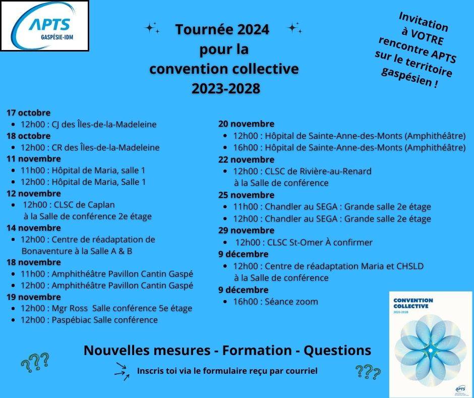 Invitation à VOTRE rencontre APTS pour la convention collective 2023-2028 (1) - APTS Invitation à VOTRE rencontre APTS pour la convention collective 2023-2028 (1) - APTS